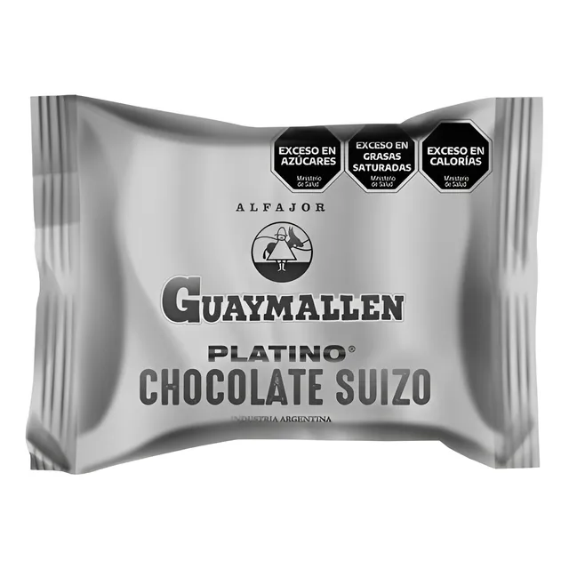 Guaymallen Platino Chocolate Suizo Caja X 24u