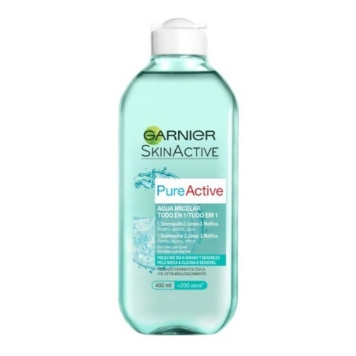 Agua Micelar Garnier Pure Active 400 Ml