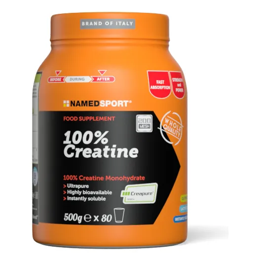 Creatina 100% 500g Namedsport Italia Suplemento Deportivo