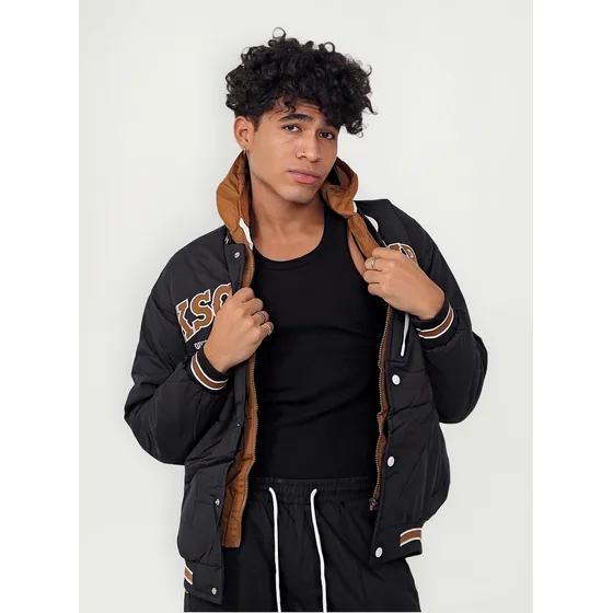 Campera Universitaria Hombre Importada Braavosi