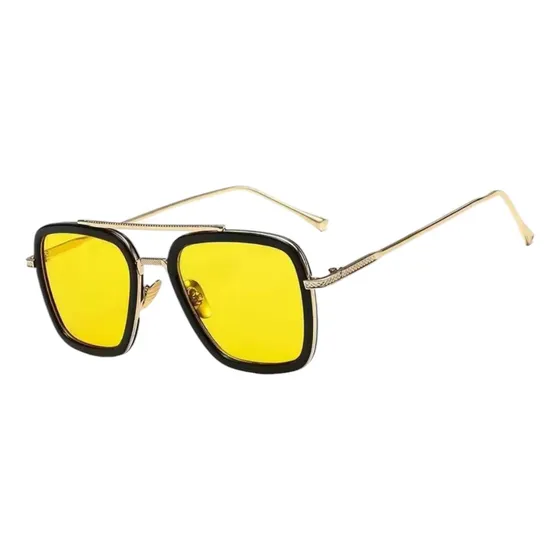 Gafas Tony Stark Iron Man Protección Uv 400 Con Estuche