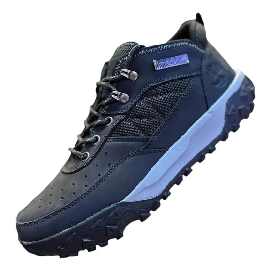 Zapatos Timberland Caña Baja De Cuero Negro 43