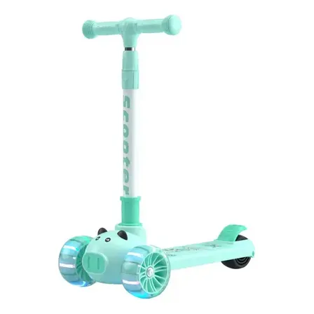 Scooter Monopatín 3 Ruedas Pig Ajustable Con Ruedas Luces