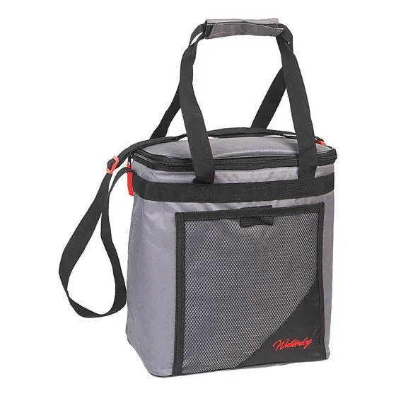 Conservadora Térmica Waterdog Cooler 11l Lunchera Bolso 30cm Color Gris/Negro