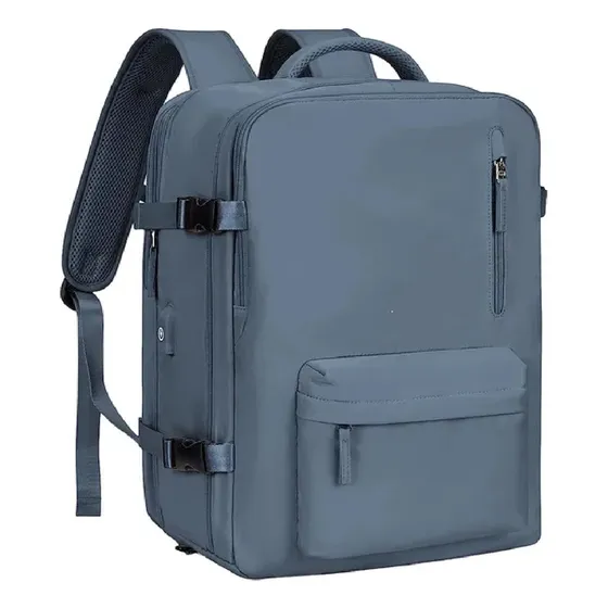 Mochilas Para Laptop Wonhox, Com Usb, Jewel Blue