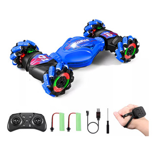 Carro De Control Remoto 4wd Sensor De Gestos Música Giro 360 Cars Payhox Ml-020901 Color Azul Carro De Control Remoto 4wd Sensor De Gestos Música Giro 360 Cars Payhox Ml-020901 Color Azul