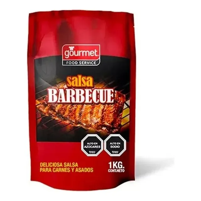 Salsa Barbecue Gourmet Bolsa 1 Kg
