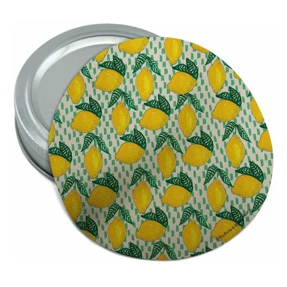 Abridor Tapa Goma Antideslizante Redondo Diseño Limones