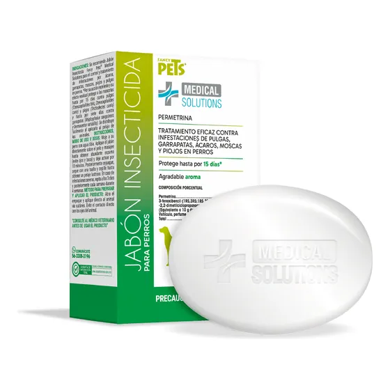 Ms - Jabon Insecticida Para Perros Mascotas 100g Fancy Pets