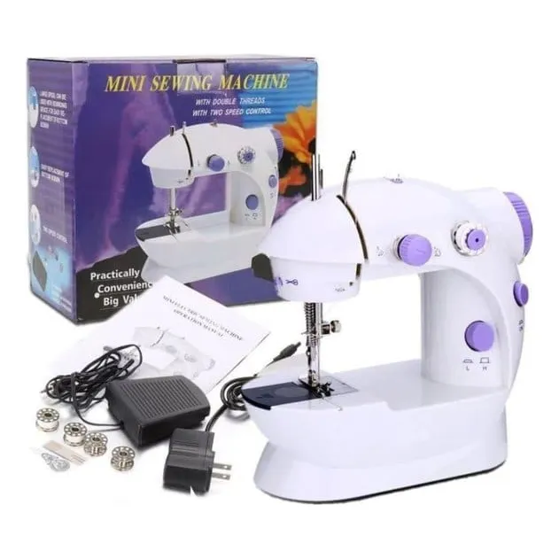 Maquina Portátil De Coser Con Pedal