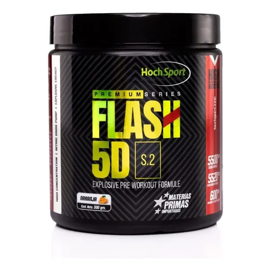 Flash 5d Pre Entreno Explosive Concentracion - Hoch Sport