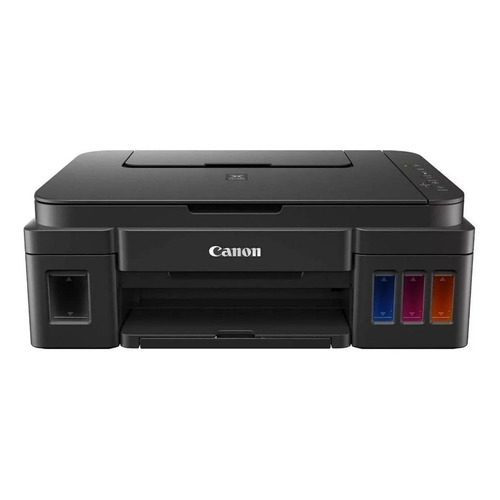 Impresora a color multifunción Canon Pixma G3110 con wifi negra 110V/220V