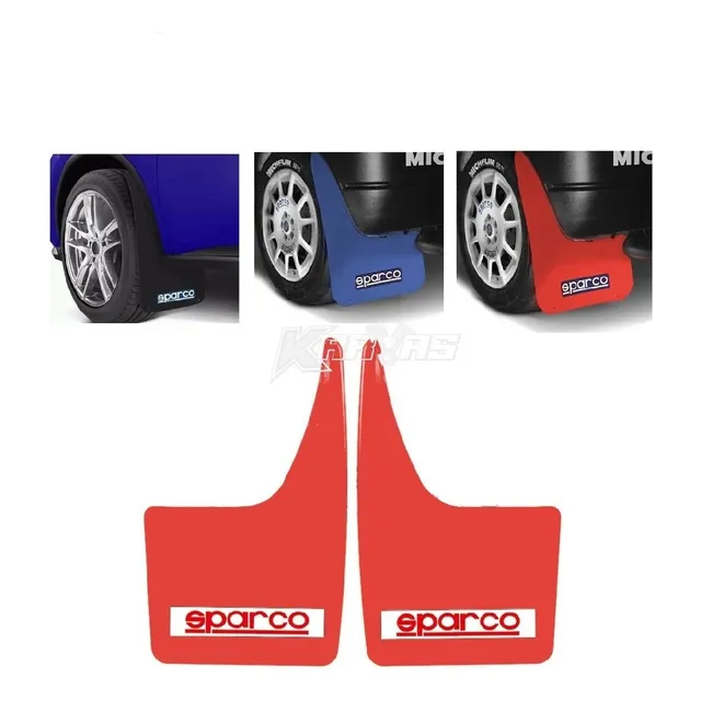Pack Guardabarros X4 Sparco Auto Universal Exterior Karvas