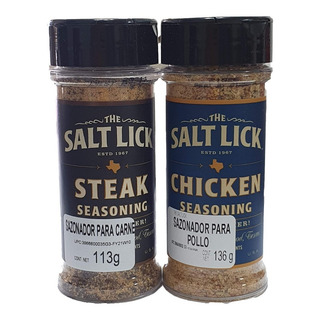 2 Pack Sazonador The Salt Lick Steak Y Chicken Importado 2 Pack Sazonador The Salt Lick Steak Y Chicken Importado