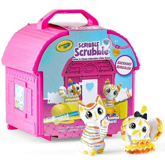 Amplificador De Color Crayola Scribble Scrubbie Pets Backyar