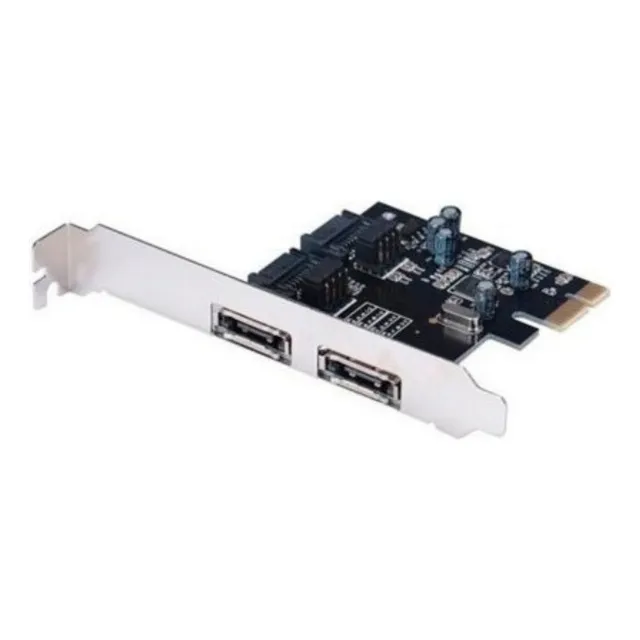 Tarjeta Pci-e A 2 Puertos Esata Y Sata 3.0 Soporta Hasta 6gp
