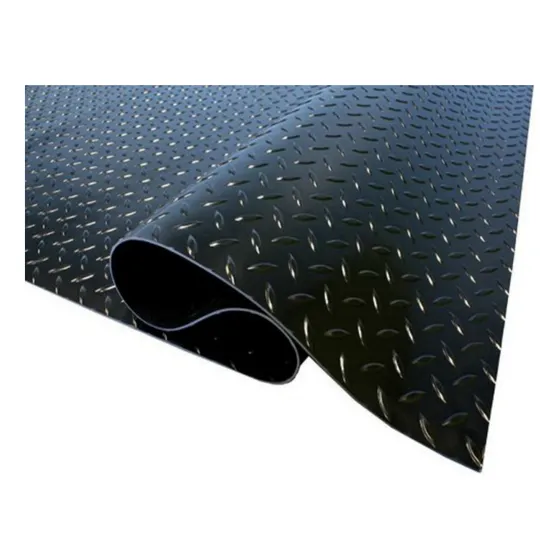 Piso De Goma Diamantado 3mm Rollo 1mx2m Signet