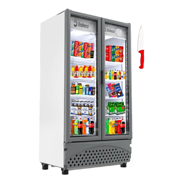 Refrigerador Imbera Vertical Vr 26 Pies 2 Puertas + 2 Regalo