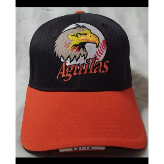 Gorra Negra Cerrada, Talla 7, Aguilas Del Zulia
