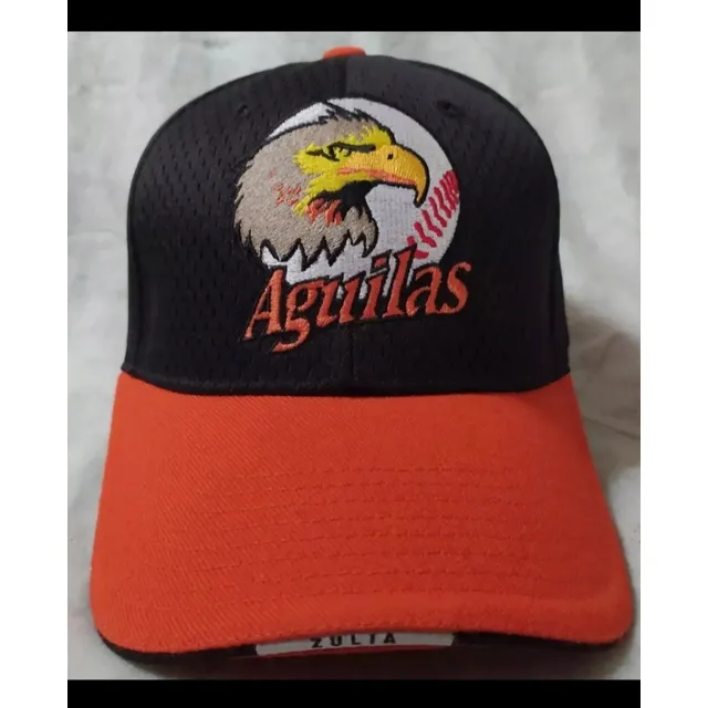 Gorra Negra Cerrada, Talla 7, Aguilas Del Zulia
