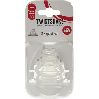 Boquilla Antiderrame Twistshake 2 Unidades / 4 M+ Boquilla Antiderrame Twistshake 2 Unidades / 4 M+