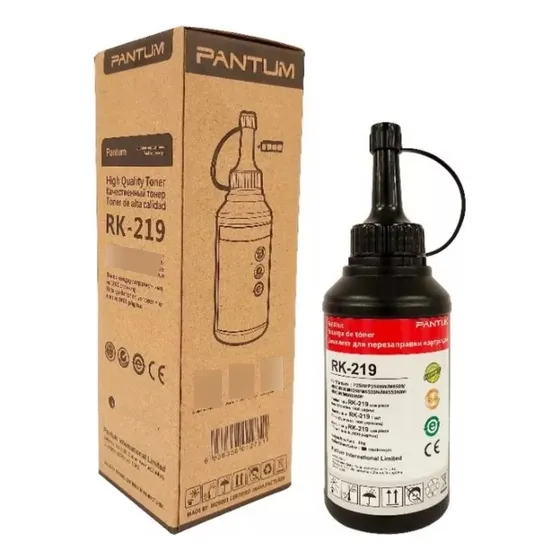 Kit De Recarga Pantum Rk-219 Negro P2509w M6509nw M6559nw