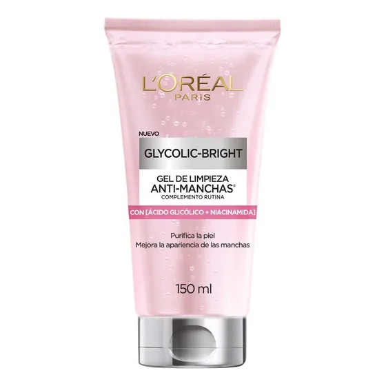 Gel De Limpieza L'oreal Glycolic Bright 150 Ml