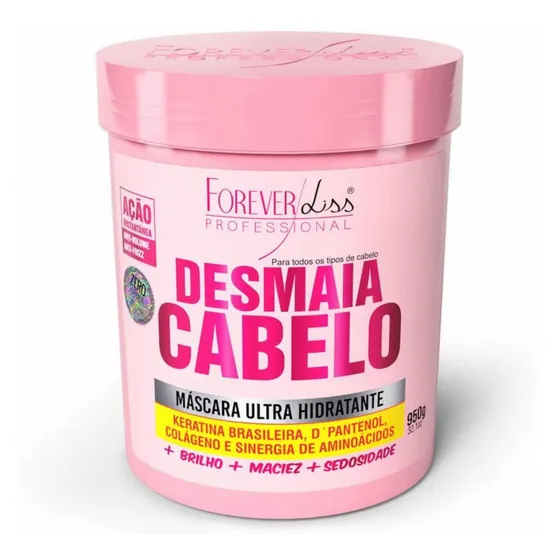 Mascara Capilar Desmaia Cabelo Forever Liss Profesional 950g