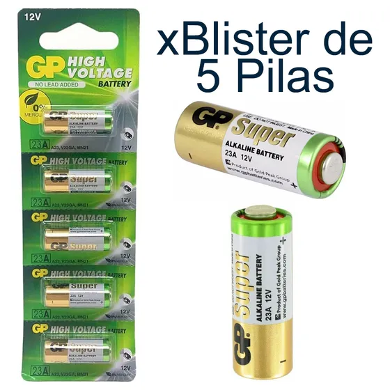 Pilas Baterías Gp 23a 12v Tipo Cilíndricas. Mayor Y Detal