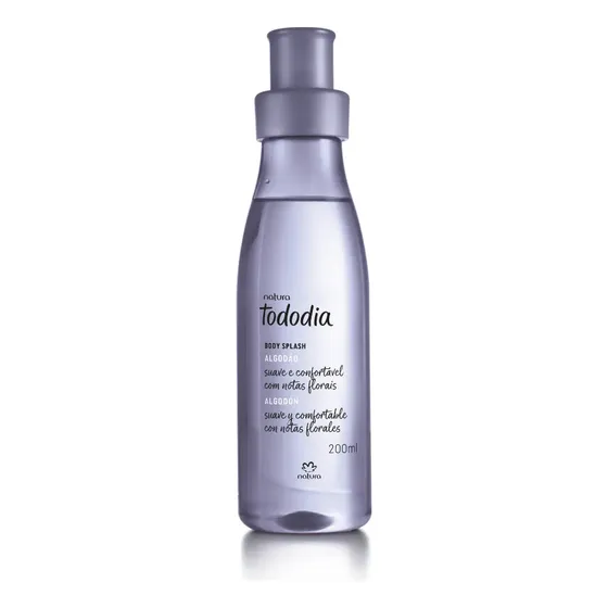 Body Splash Tododia Natura Algodão Feminino 200 ml