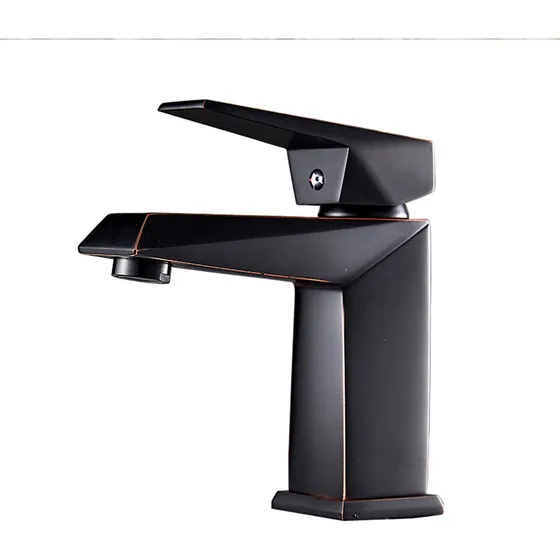 Grifo Monomando Para Lavabo Baño Laton Un Solo Orificio Agua