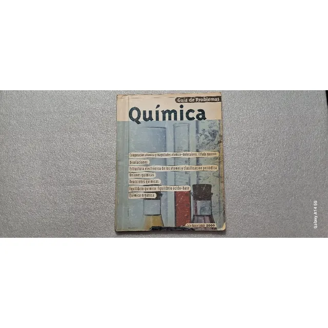 Química. Guía De Problemas. Ciclo Básico Común