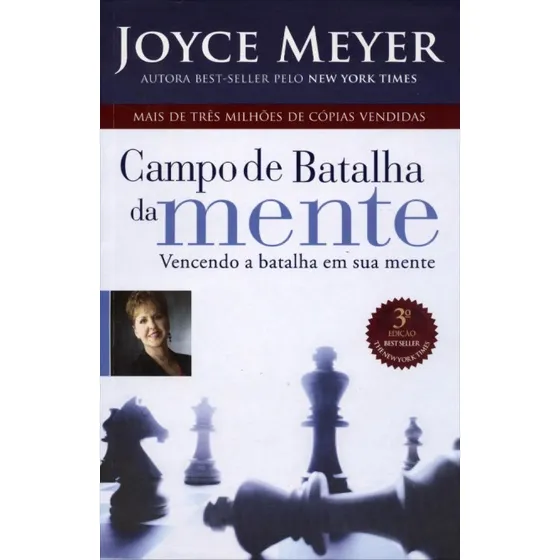 Campo de Batalha da Mente, de Joyce Meyer. Editorial Bello, tapa mole en português