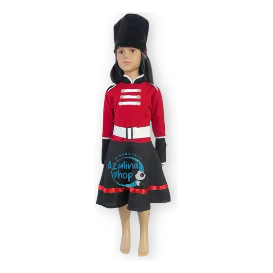 Disfraz De Cascanueces Para Niña Navidad Pastorelas