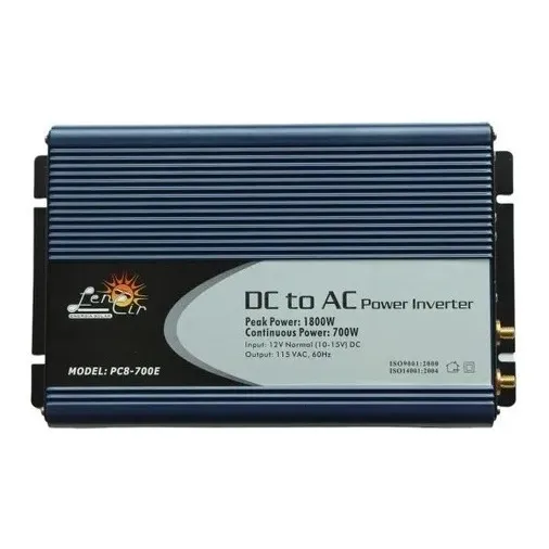 Inversor De Corriente De  12v 700 Wtts Marca Lencir
