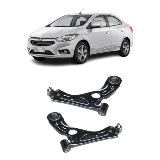 Kit X2 Parrilla Delantera Completa Prisma 2 Año 2022