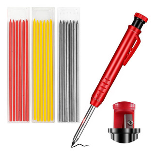 Lápiz Mecánico Portátil Para Carpintero 19pcs Lápiz Mecánico Portátil Para Carpintero 19pcs