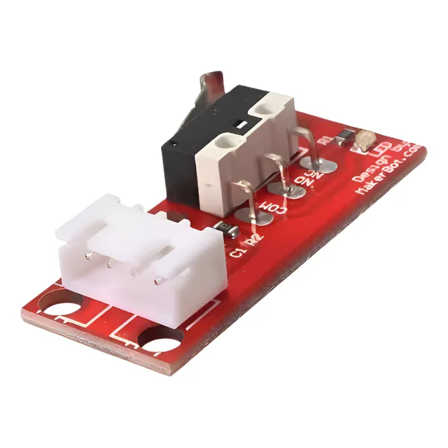 3x Final De Carrera Endstop Mecanico Con Cable Impresora 3d