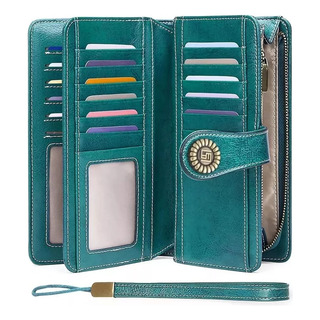 Cartera Para Mujer Gran Capacidad,billetera Con Bloqueo Rfid Cartera Para Mujer Gran Capacidad,billetera Con Bloqueo Rfid