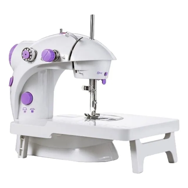 Mini Máquina De Coser Electrónica Con Mesa De Apoyo