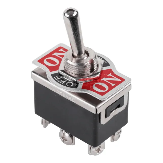 4 Llaves Palanca 2 Polo On-off-on 10a 250v Dpdt Kn3