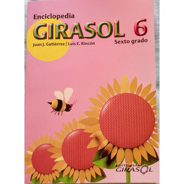 Vendo Enciclopedia Girasol De Sexto Grado