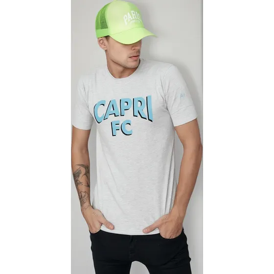Remera Sicilia Gris Capri Fc Refans A+ Positivo Hombre