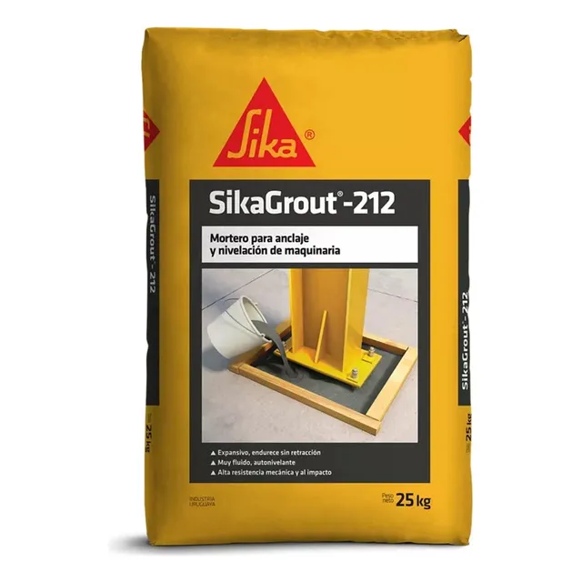 Sika Grout 212 Mortero Expansivo Autonivelante Para Anclajes