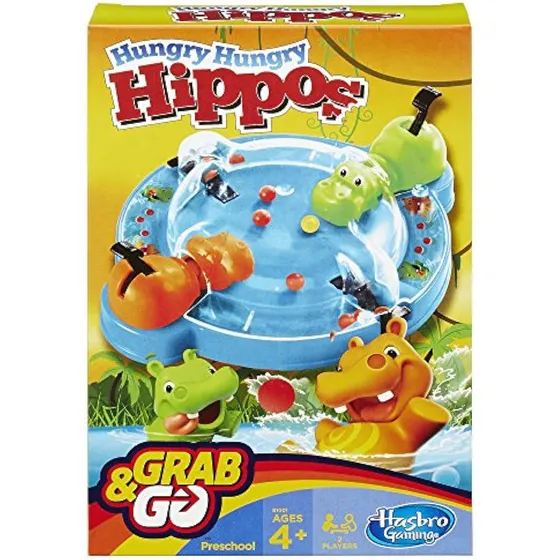 Juego Hungry Hungry Hippos De Grab And Go