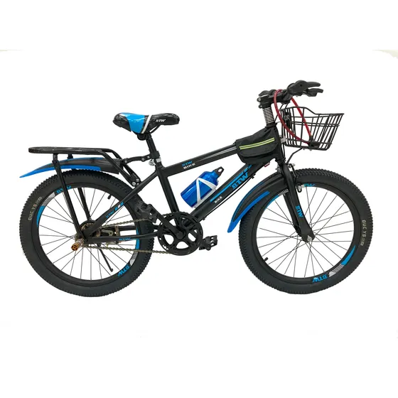 Bicicleta Rin 20 Para Niños Con Termo Parrilla Bolso