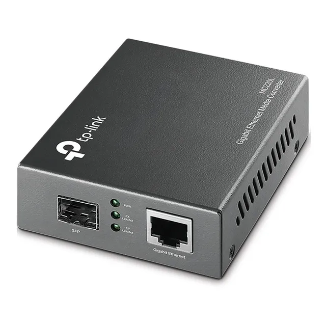 Convertidor De Medios Tp-link Tl-mc220l Gigabit Sfpc