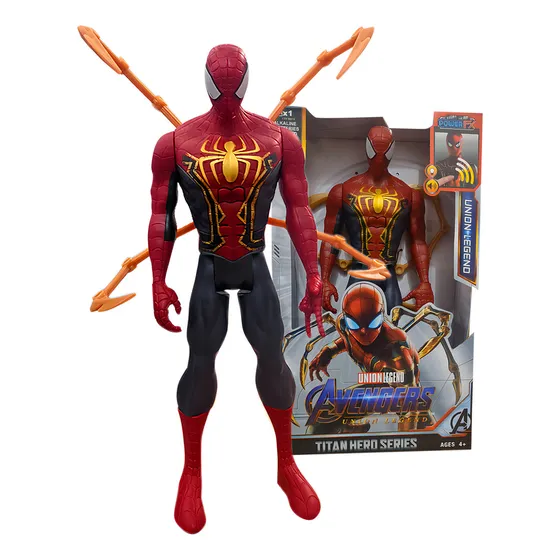 Boneco Homem Aranha Morte Súbita C/ Garra Super Herói