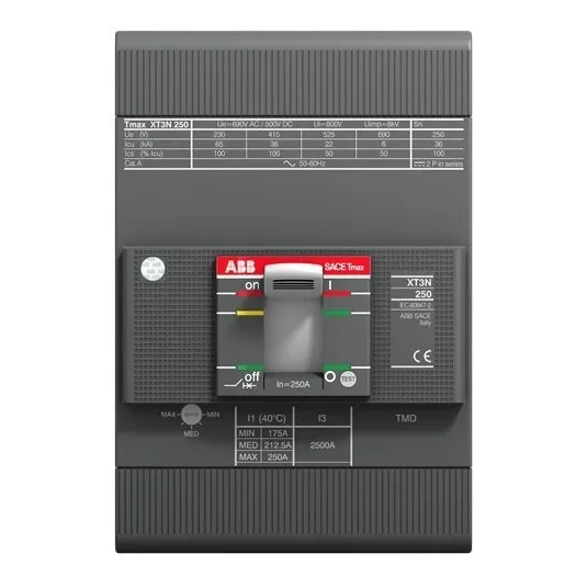 1sda068058r1 Abb  Interruptor 200 Amperes Con Zapatas