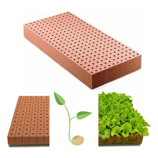 2 Placa De Espuma Fenólica Pra Germinar Semente Hidropônica 2 Placa De Espuma Fenólica Pra Germinar Semente Hidropônica